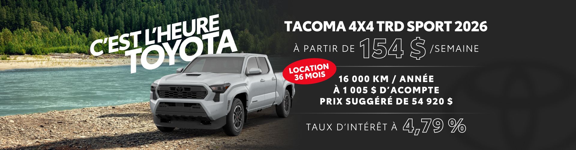 Tacoma 4X4 TRD sport 2026 Tacoma 4X4 TRD sport 2026