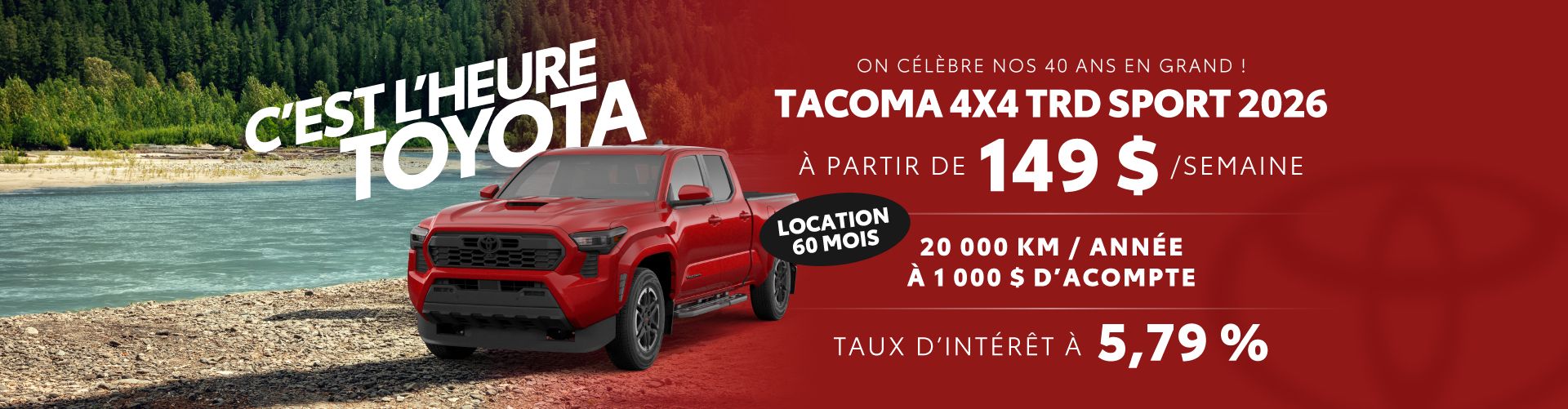 Tacoma 4X4 TRD sport 2026 Tacoma 4X4 TRD sport 2026