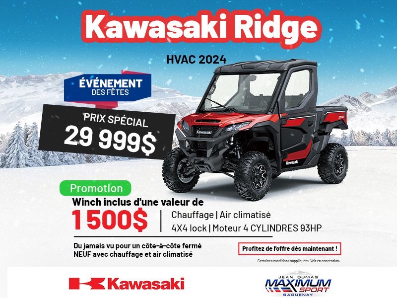 Kawasaki RIDGE HVAC 2024