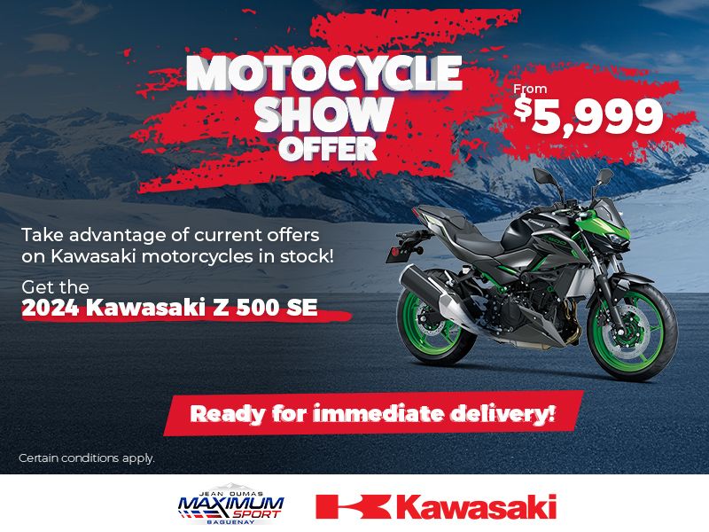 2024 Kawasaki Z 500 SE