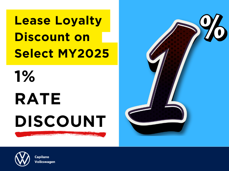 1% Lease Loyalty Discount