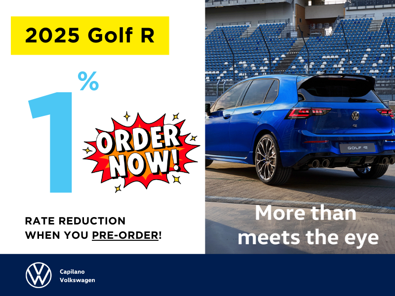 2025 Golf R - Pre Order Today