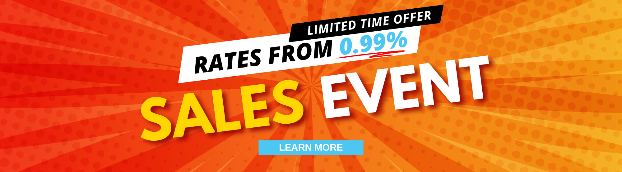 0.99% SALES EVENT