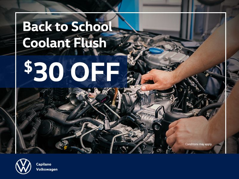 Save on a Coolant Flush !