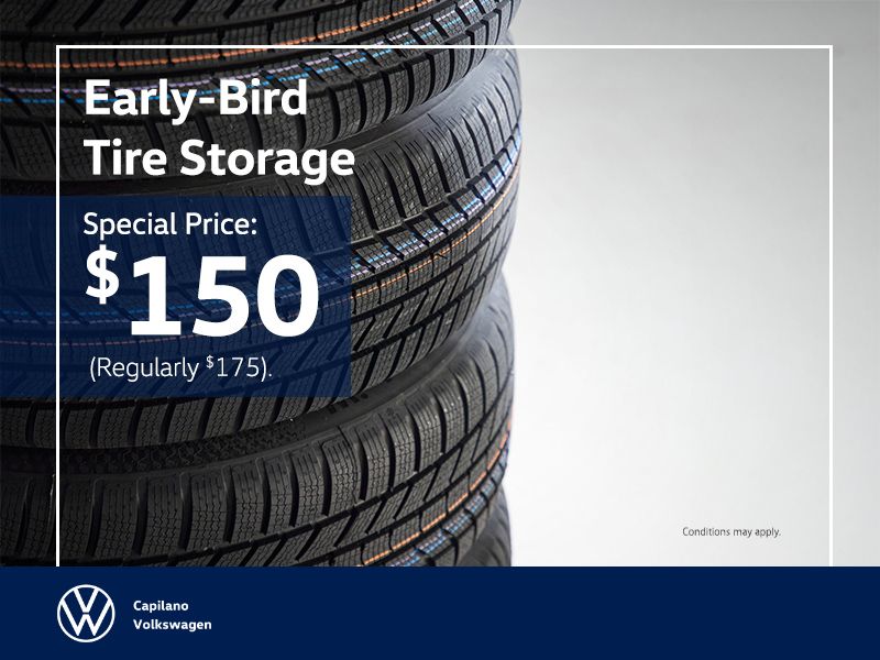 Early-Bird Tire Storage