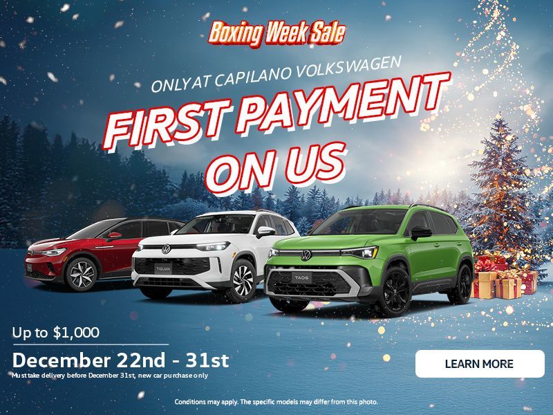 Boxing Week Sale - $0 First Payment • Dec 22–31