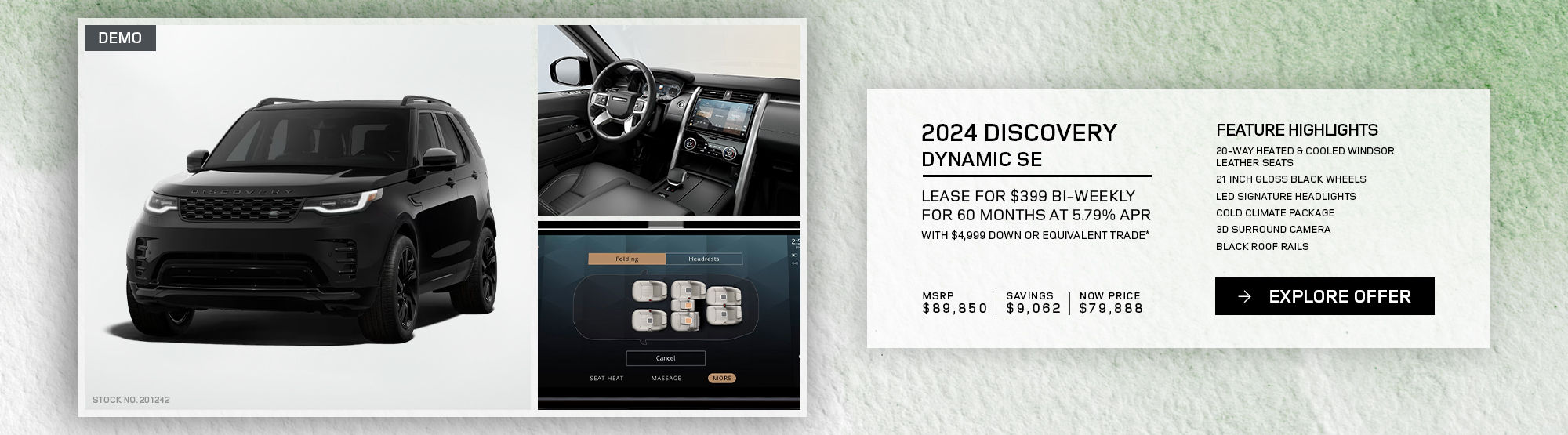 Lease a 2024 Discovery Dynamic SE P360 for $399 bi-weekly*