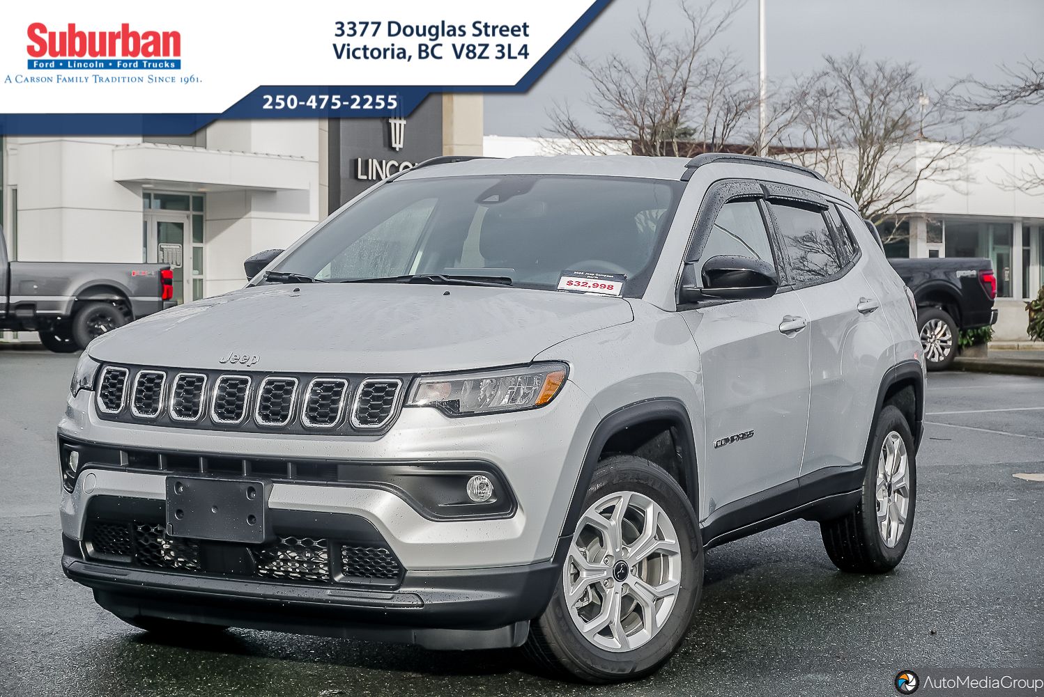 Own this 2025 Jeep Compass North 4X4 for $195 bi-weekly*