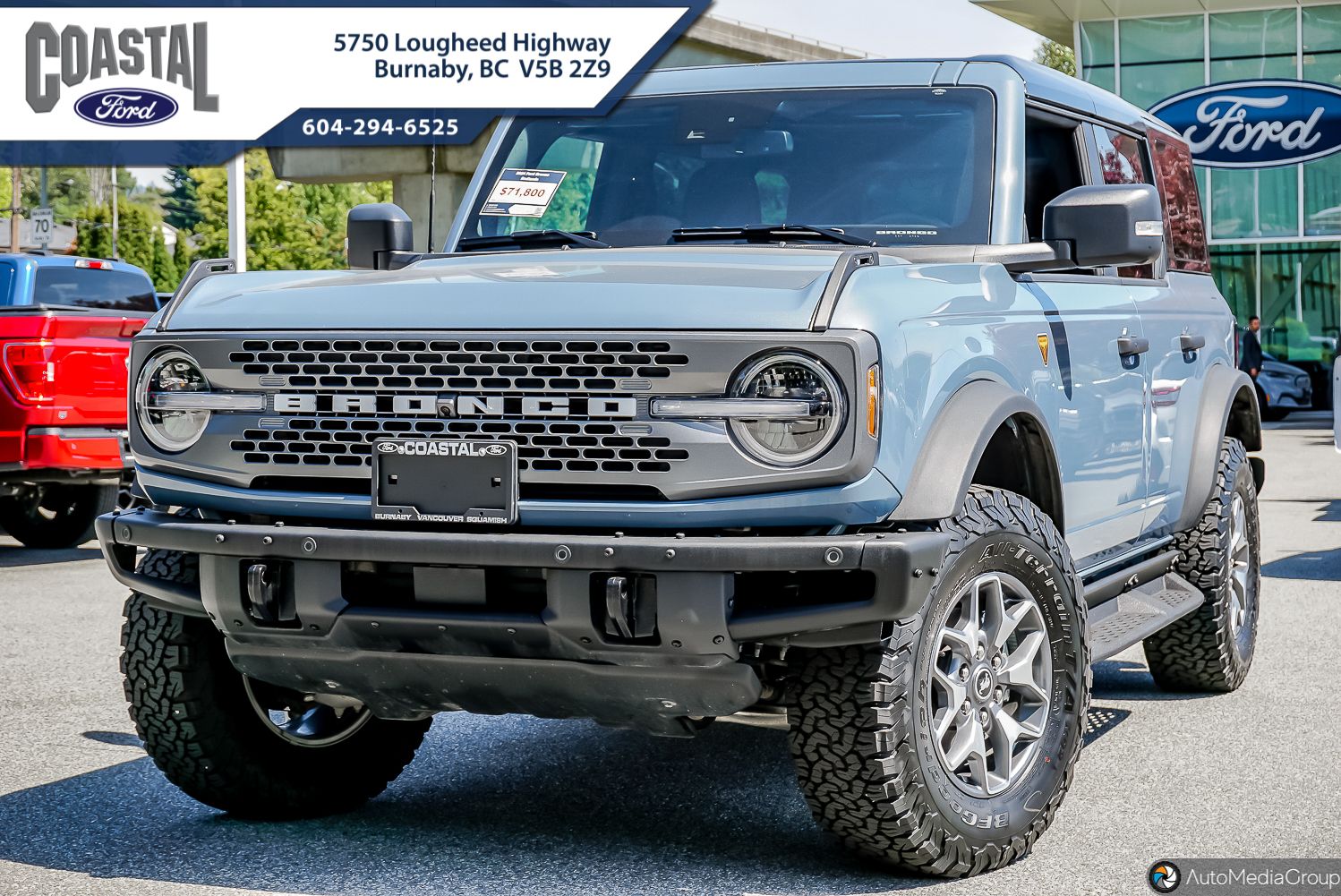 Own this 2024 Ford Bronco Badlands 4 Door 4X4 for $509 bi-weekly*