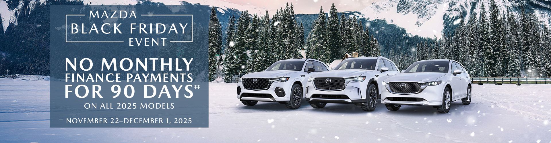 The Mazda Black Friday event