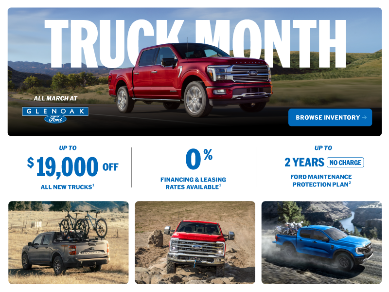 Truck Month: Save up to $19,000 off All New Trucks*