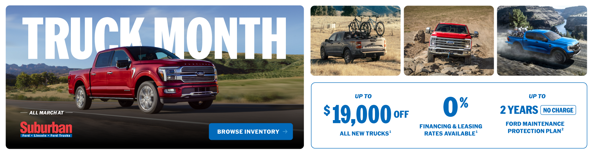 Truck Month: Save up to $19,000 off All New Trucks* (Copy)