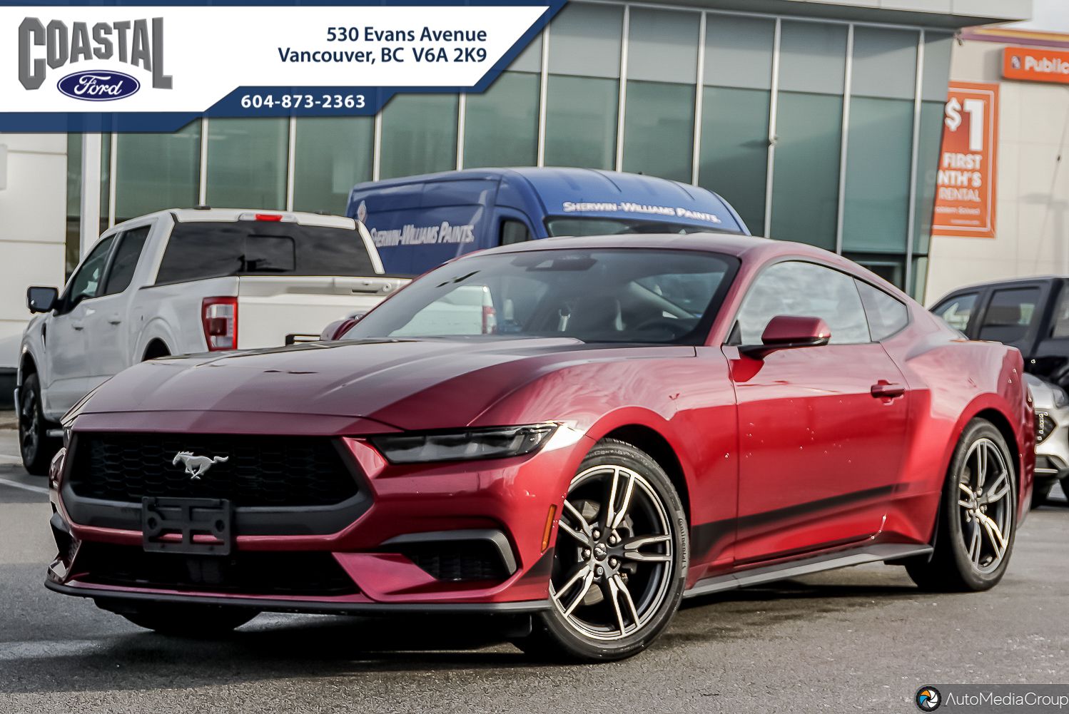 Own this 2025 Ford Mustang EcoBoost Premium RWD for $341 bi-weekly*