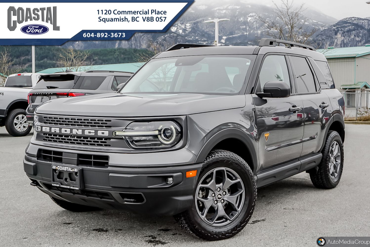 Own this 2023 Ford Bronco Sport Badlands 4X4 for $265 bi-weekly*