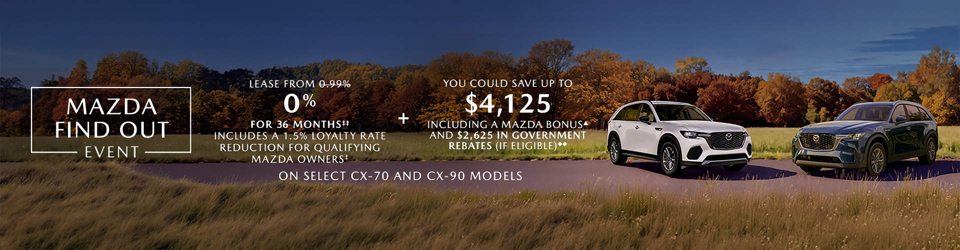 Mazda Find Out Event
