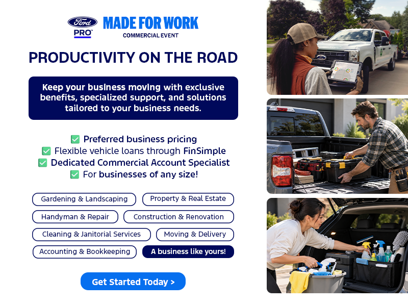 Made for Work Commercial Event is On! Exclusive Business Offers Are Here!