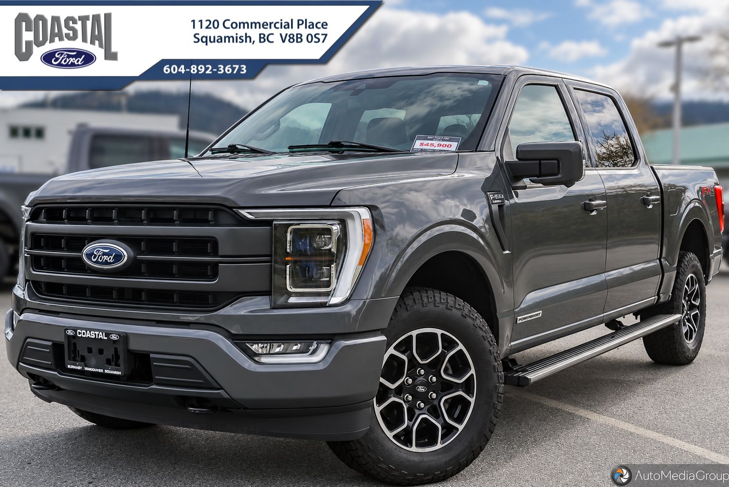 Own this 2021 Ford F-150 Lariat for $371 bi-weekly*