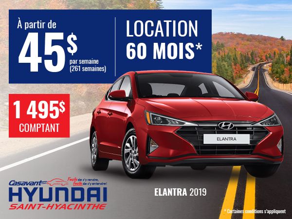 Elantra 2019 Essential manuelle