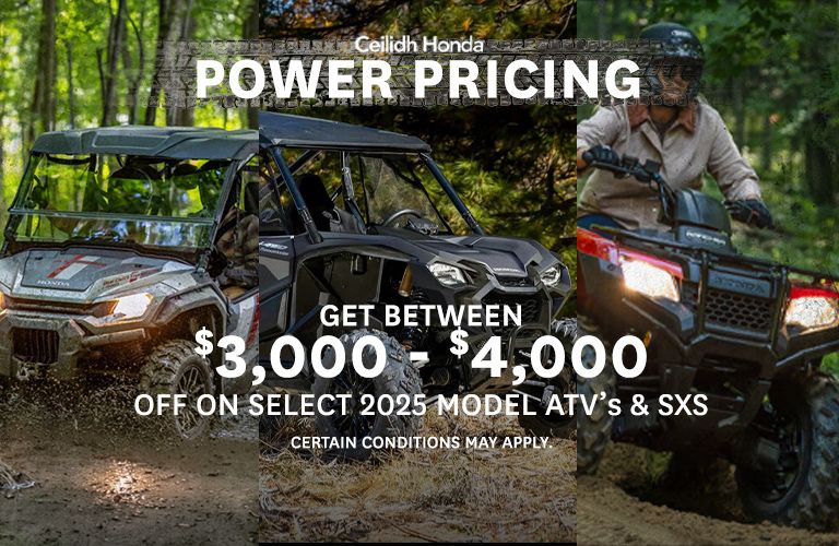 Ceilidh Honda - POWER PRICING