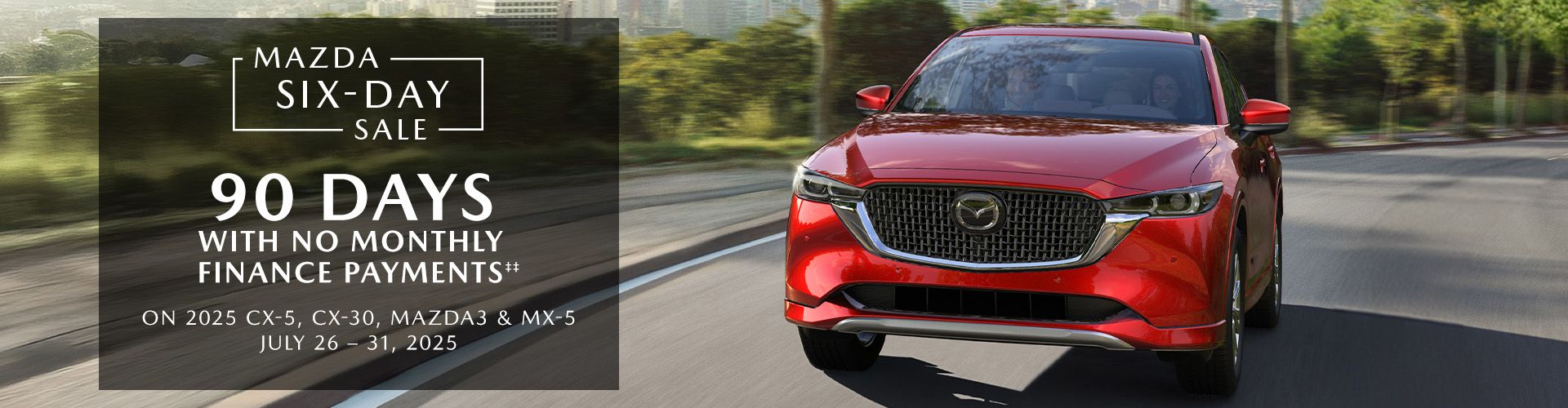 Mazda Six-Day Sale
