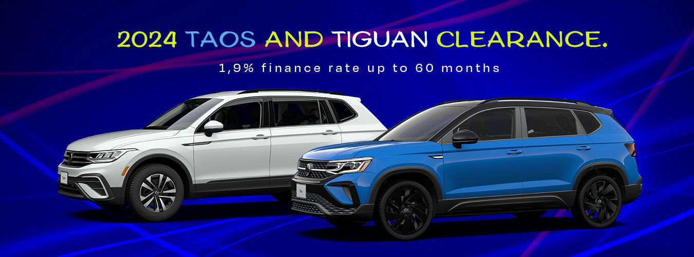 Taos and Tiguan