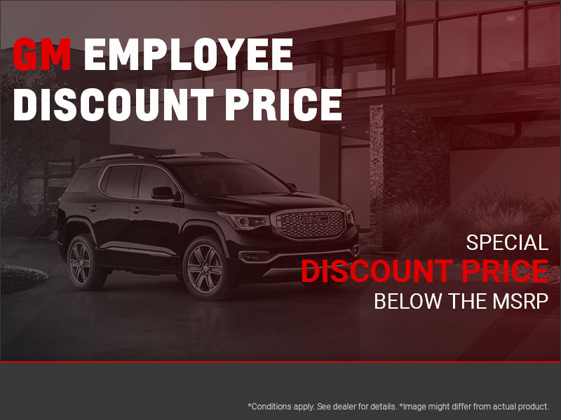 GM Employee Discount Price Ron MacGillivray Chev Buick GMC in Antigonish