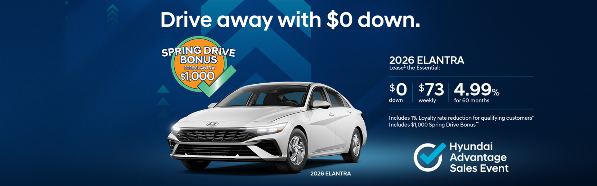 Hyundai Advantage Sales Event