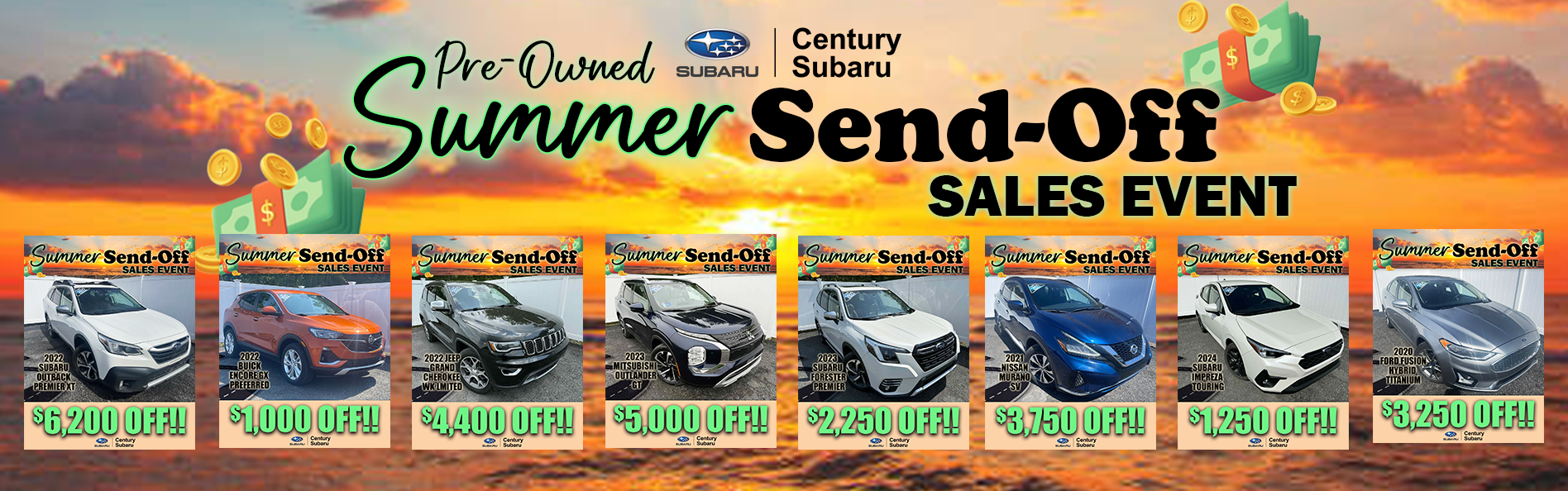 Summer Send-Off Sales Event at Century Subaru