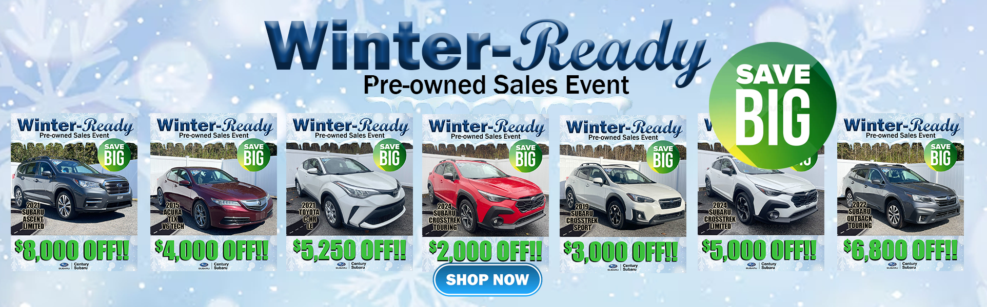 Winter Ready Pre-Owned Sales Event