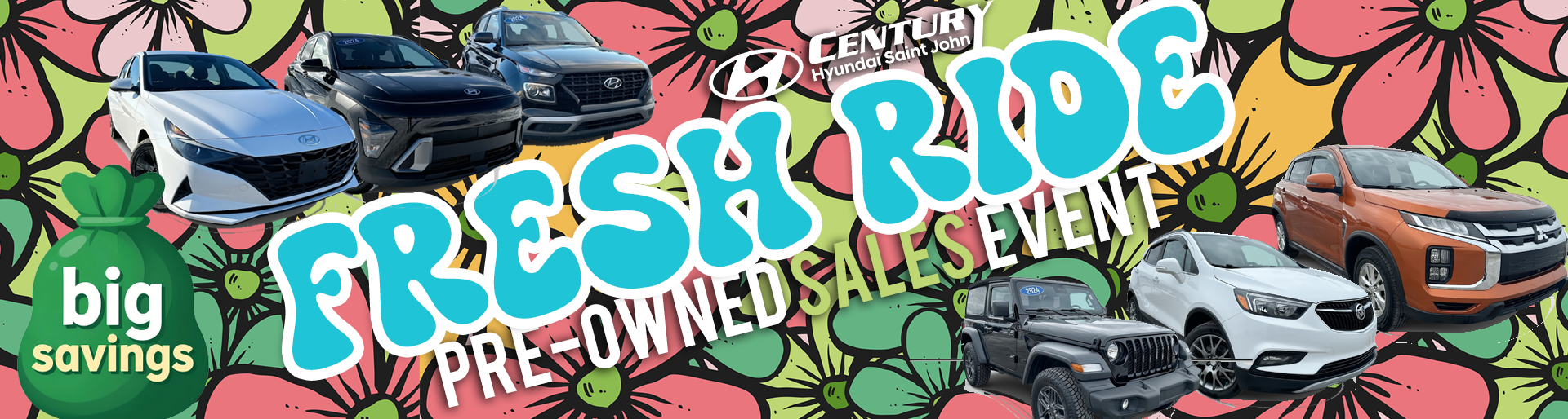 Fresh ride pre owned sales event