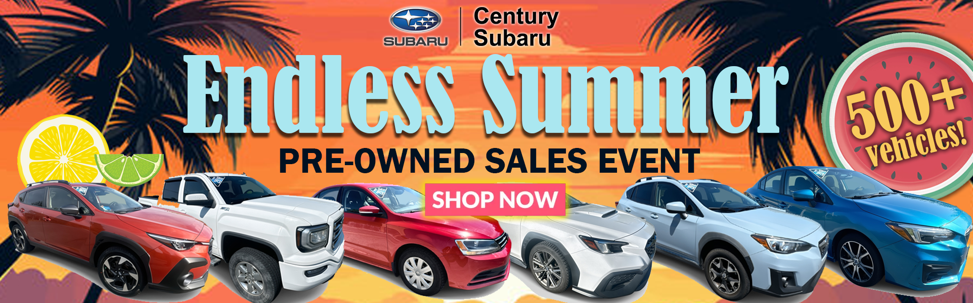 Endless Summer Pre-Owned Sale