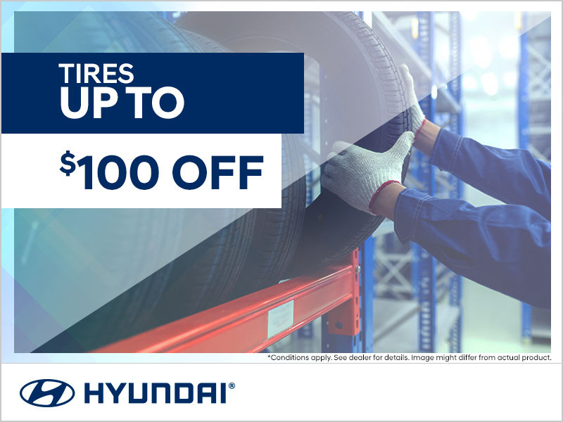 Tires Up to $100 Off