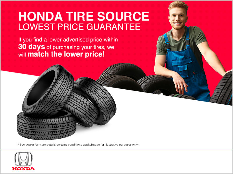 Honda Tire Source Lowest Price Guarantee