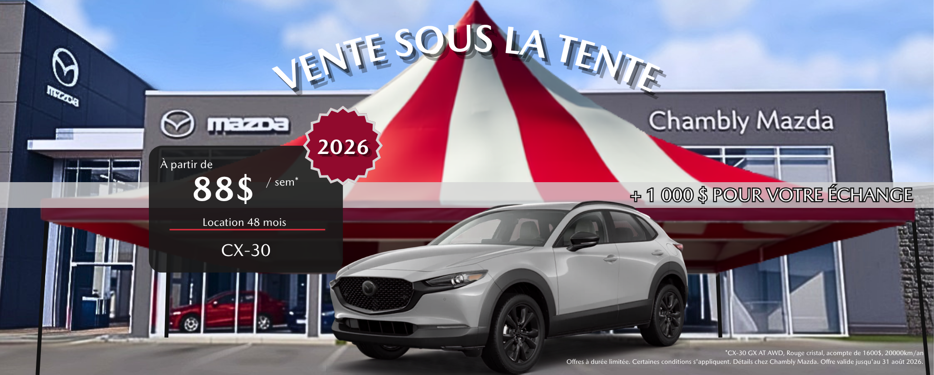 CX-30 AOUT 2026