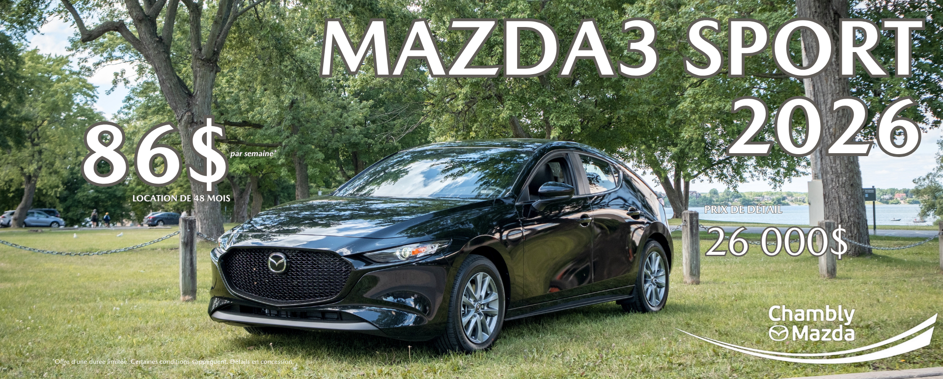 MAZDA3 SPORT SEPT 2026