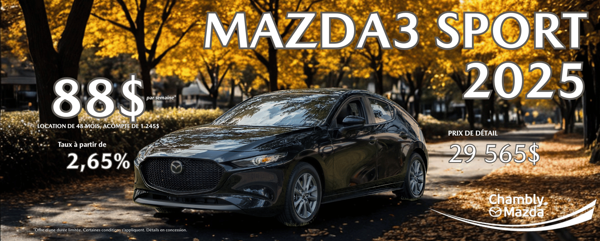 MAZDA3 SPORT Nov 2025 MAZDA3 SPORT Nov 2025