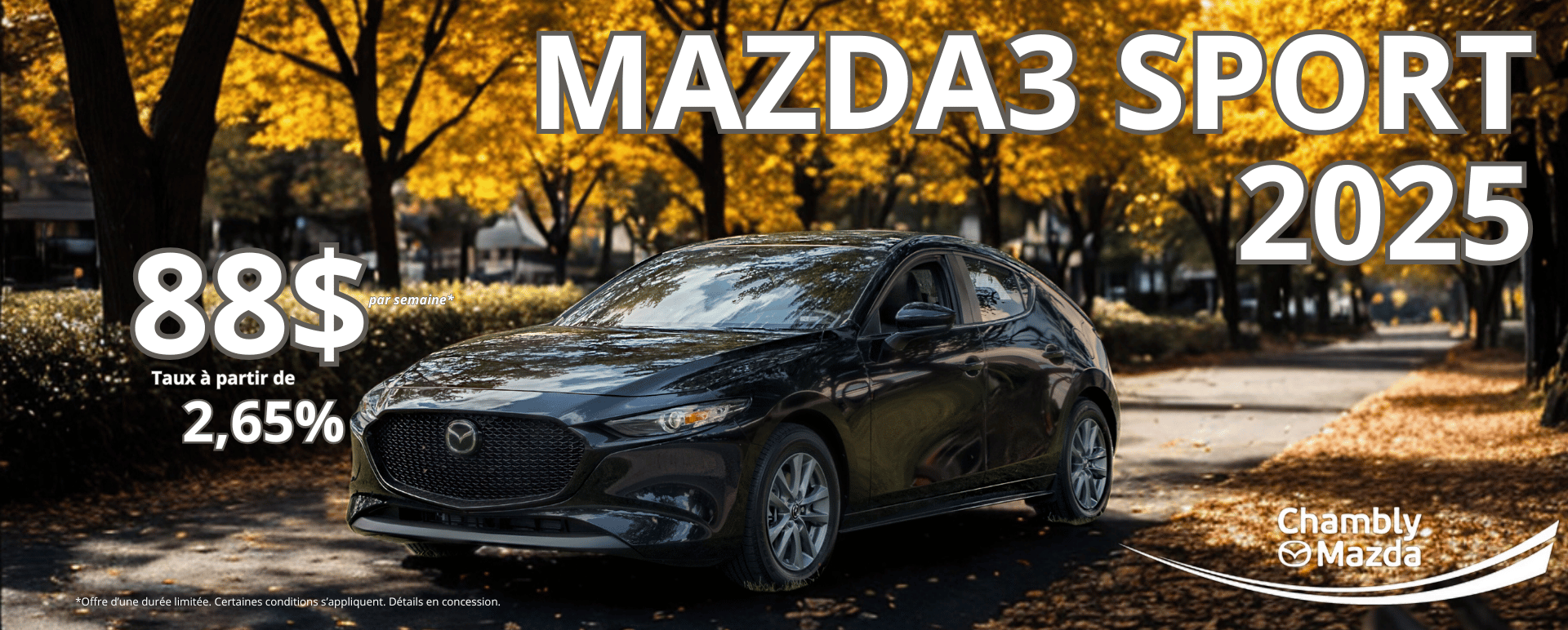 MAZDA3 SPORT Oct 2025