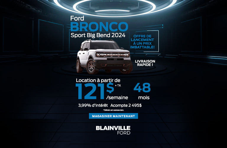 Bronco Sport Big Bend 2024