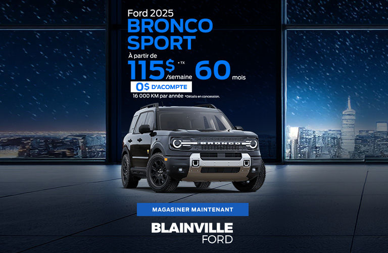 Bronco Sport 2024