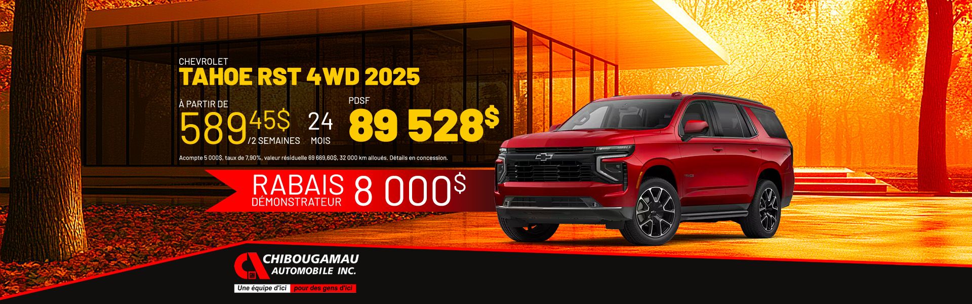 Chevrolet Tahoe RST 4WD 2025