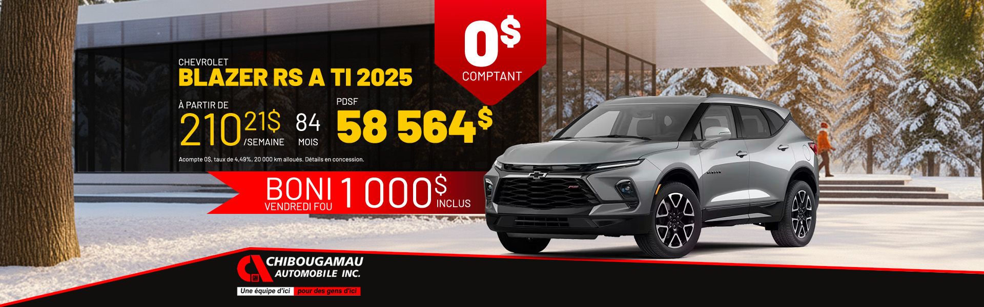 Chevrolet Blazer RS A TI 2025