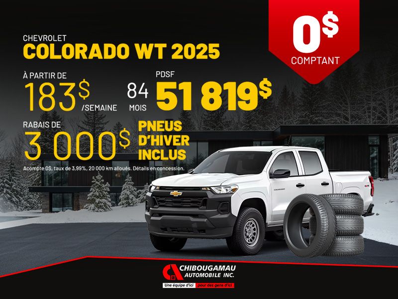Chevrolet Colorado WT 2025