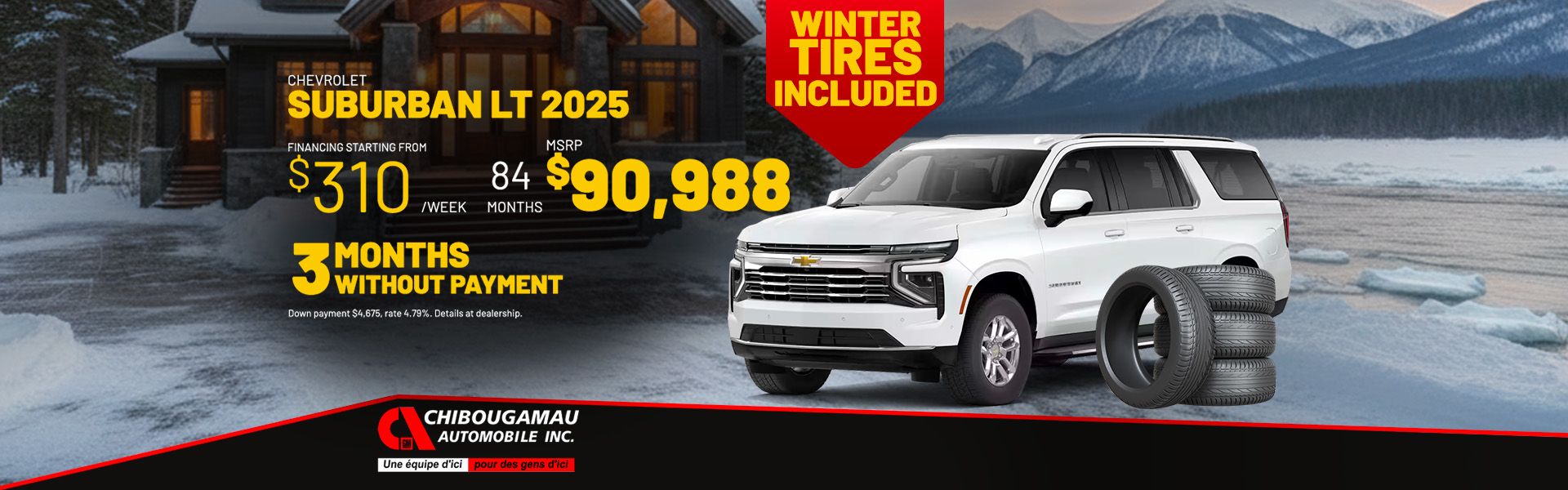 Chevrolet Suburban LT 2025 Chevrolet Suburban LT 2025