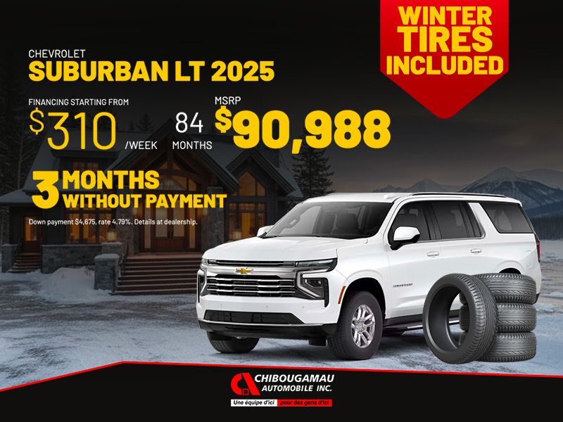 Chevrolet Suburban LT 2025