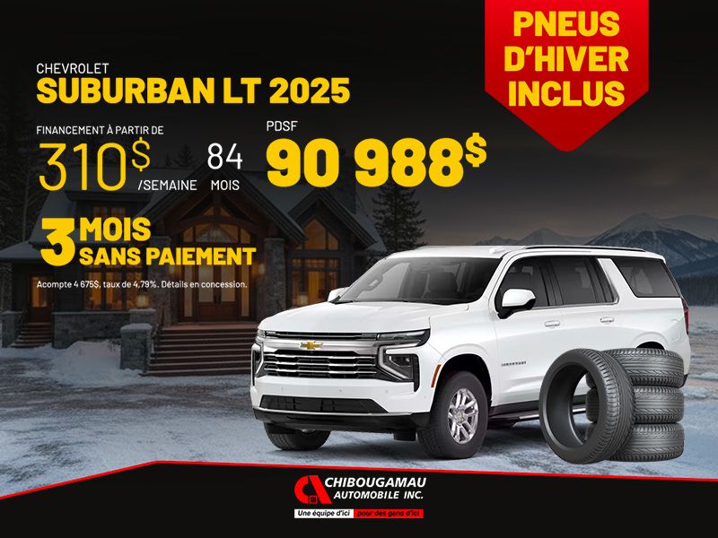 Chevrolet Suburban LT 2025