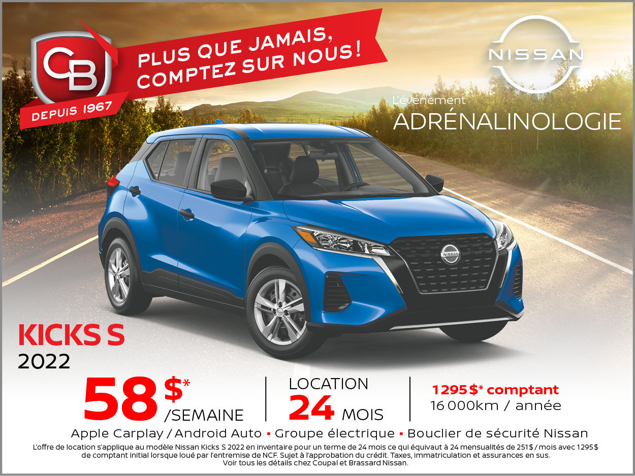 NISSAN KICKS S 2022