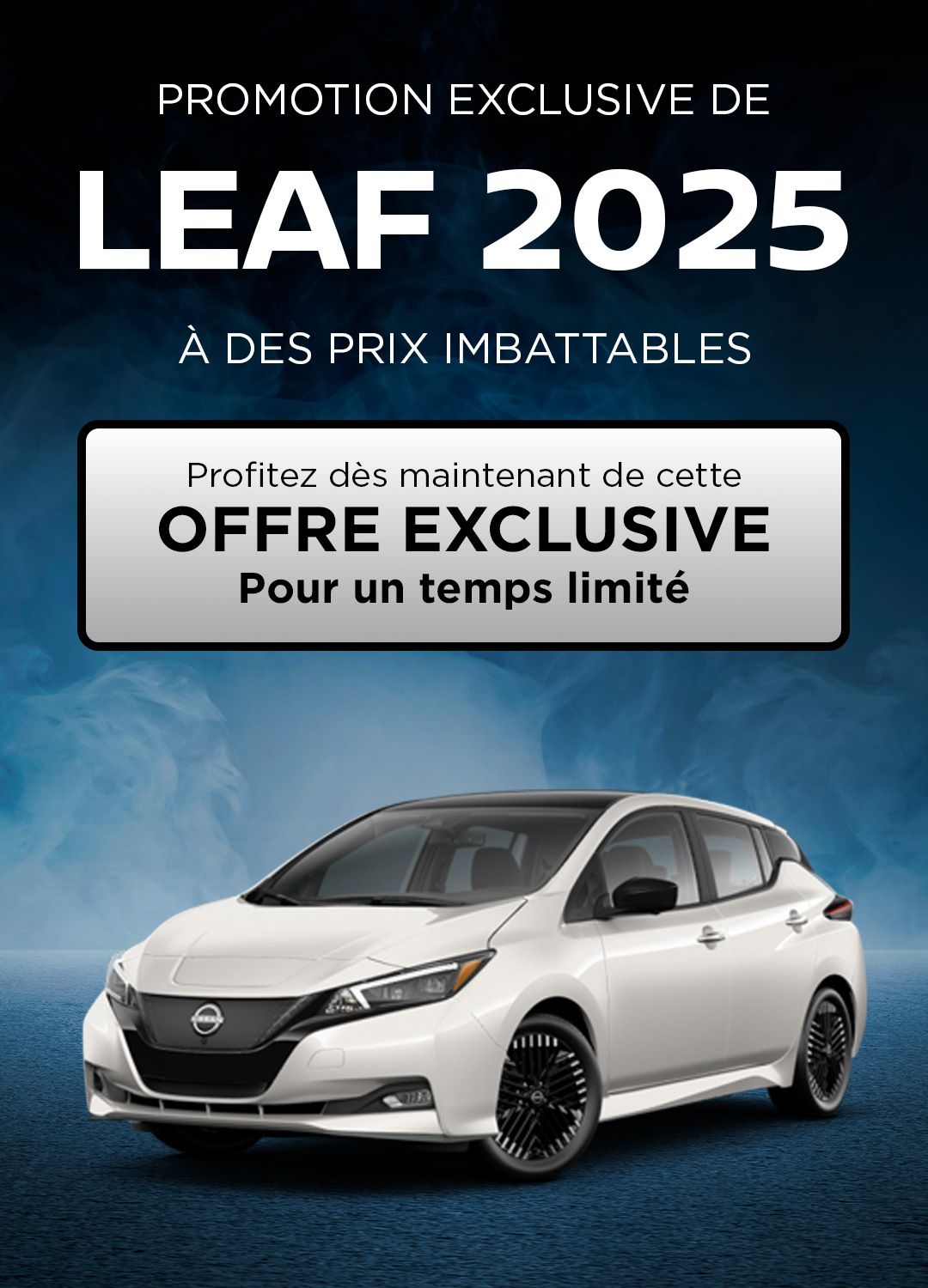 Promotion Nissan Leaf SV Plus 2025