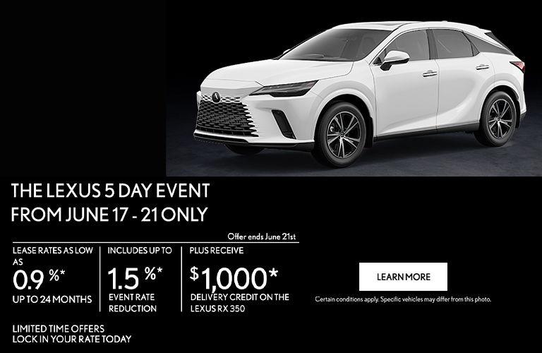 Lexus 5 Day Event