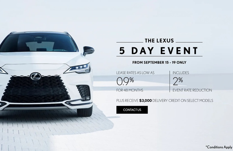 The Lexus 5 Days Event