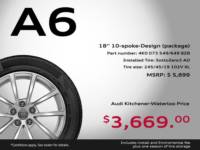 A5 Winter Tire Package 1 Audi Kitchener Waterloo